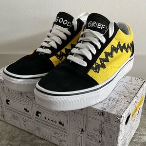 Vans x Peanuts Charlie Brown US M4 W5.5